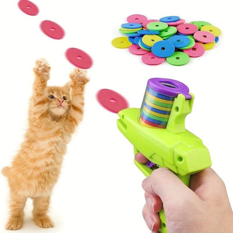 Interactive Pet Hunting Toy with 15 Reusable Soft Bullets - My Store