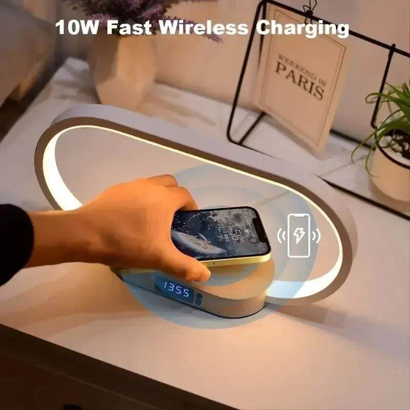 Wireless Charger Stand with Clock - My Store