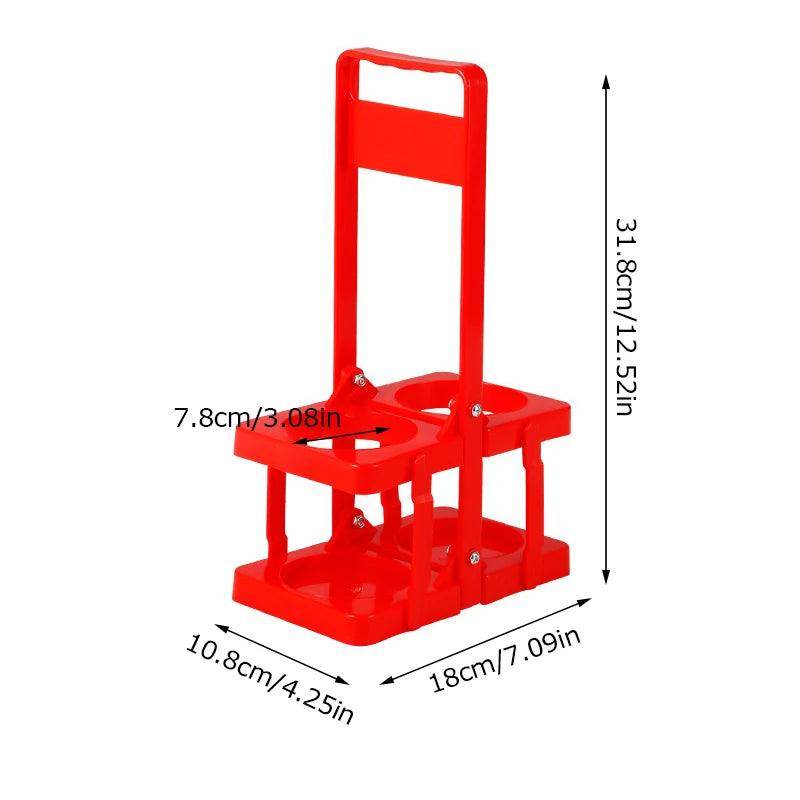Folding Plastic Wine Rack & Beverage Carrier - My Store