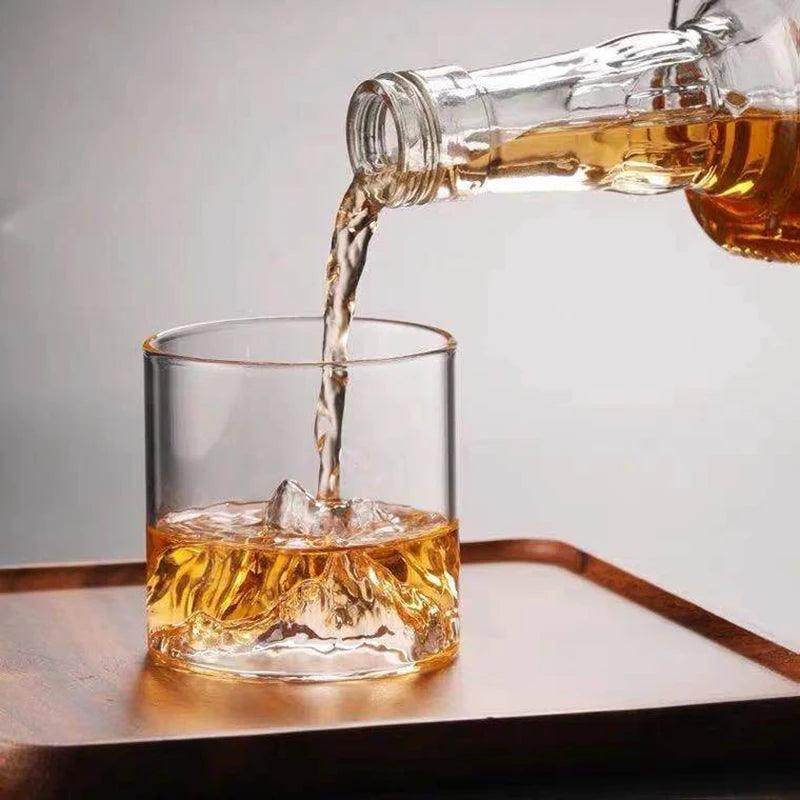 Japanese Mountain Whiskey Glass - My Store
