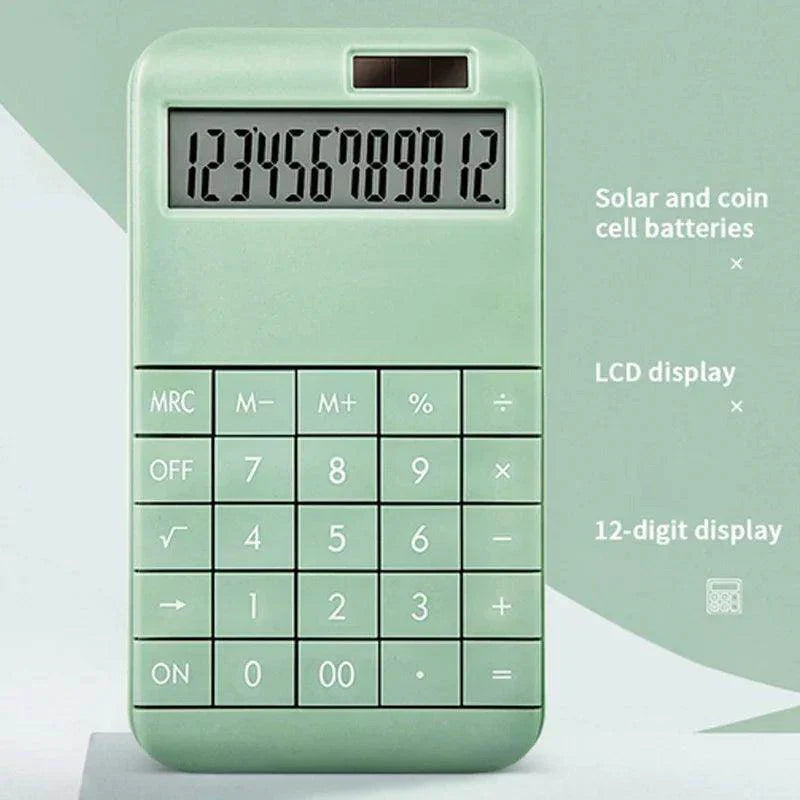 12-Digit Large LCD Display Calculator - My Store
