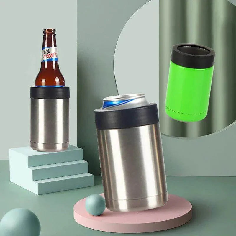 Stainless Steel Beer & Can Cooler with Opener - My Store