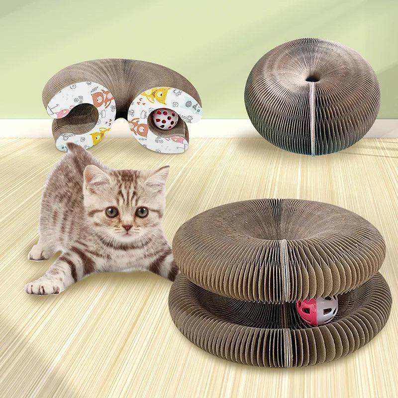 Interactive Cat Scratching Cardboard Toy - My Store
