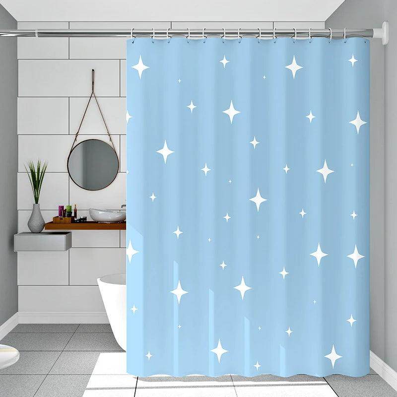 Thickened Waterproof Shower Curtain with Partition - My Store