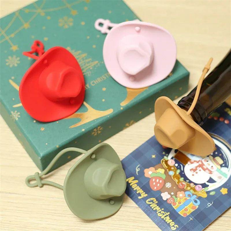Creative Silicone Cowboy Hat Wine Stopper - My Store