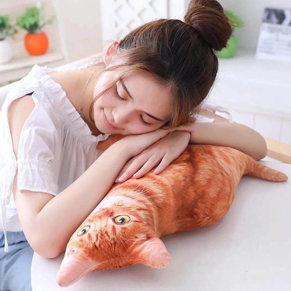 3D Cat Figure Pillow - My Store