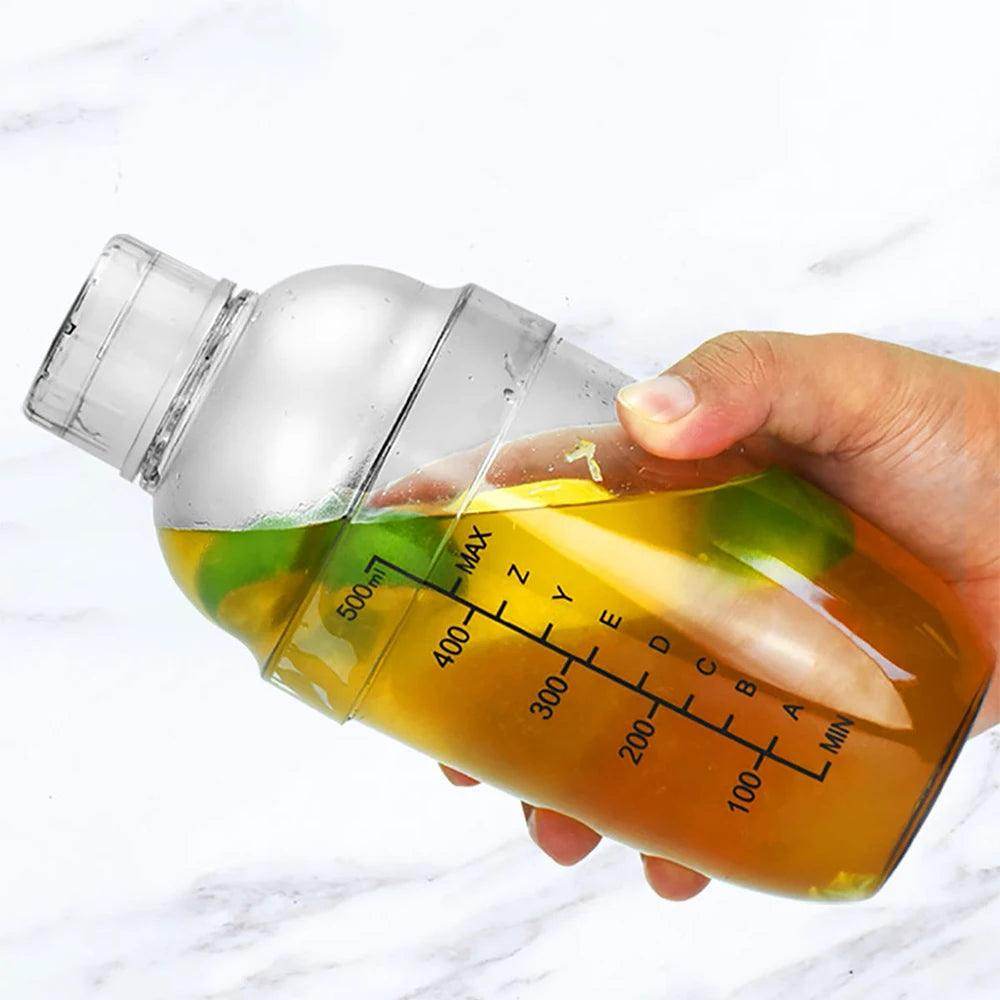 Plastic Cocktail Shaker with Measurement Scales - My Store