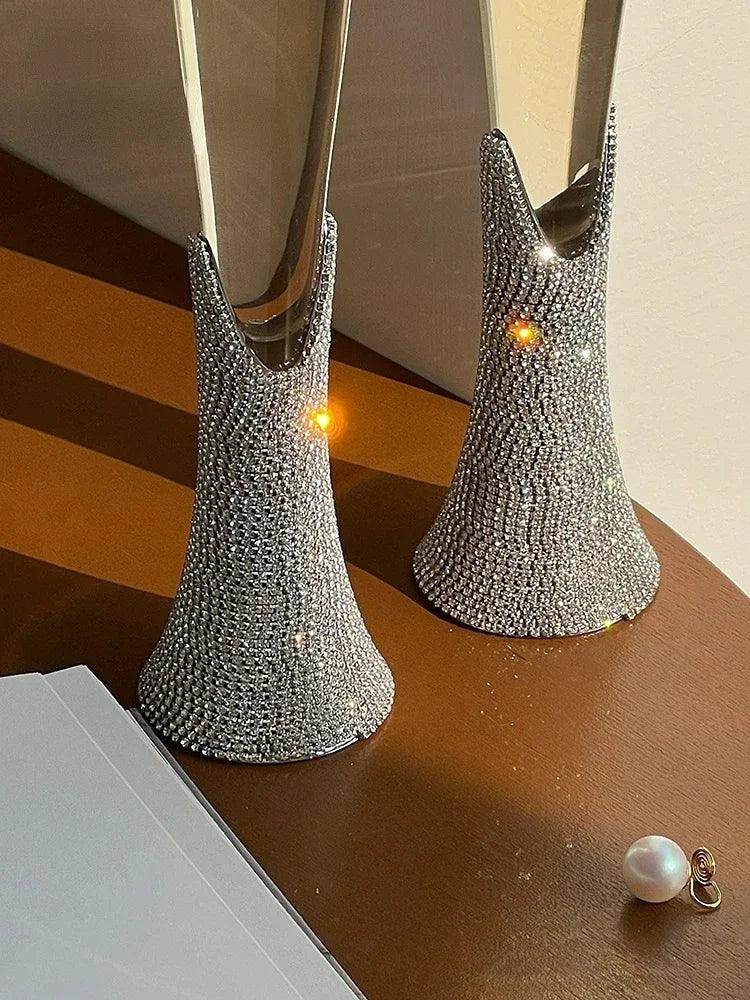 Diamond Crystal Champagne Glass - My Store