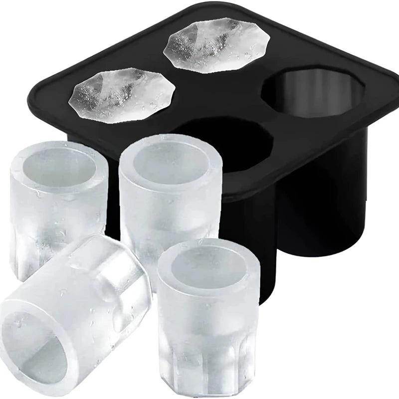 4-Cup Silicone Ice Cube Mold Tray - My Store