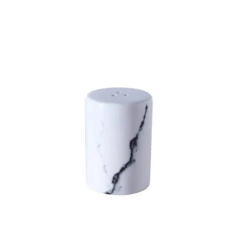 Ceramic Marble Spice Jar – Nordic Style - My Store