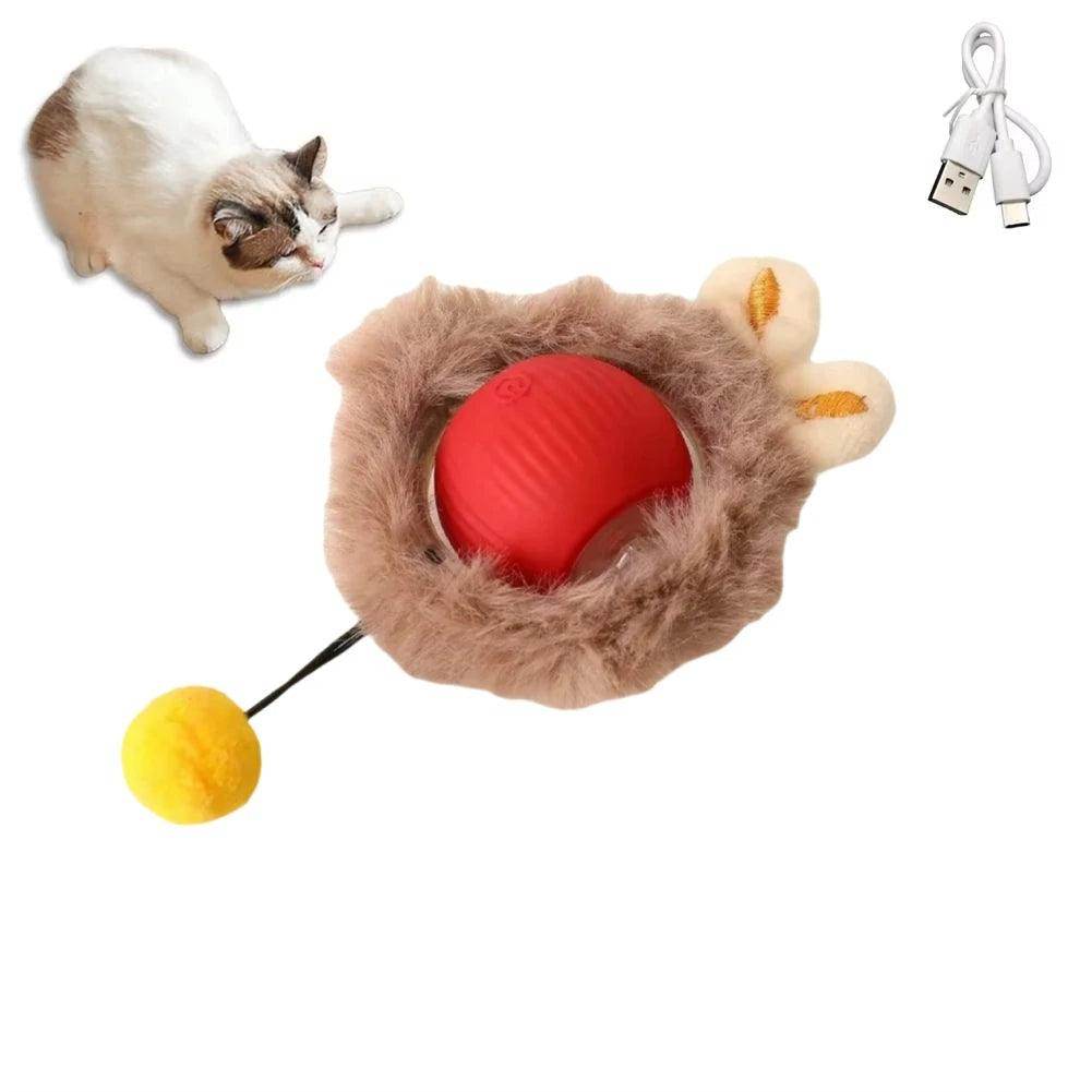 Cat Interactive Ball Toy Automatic Rolling Ball - My Store