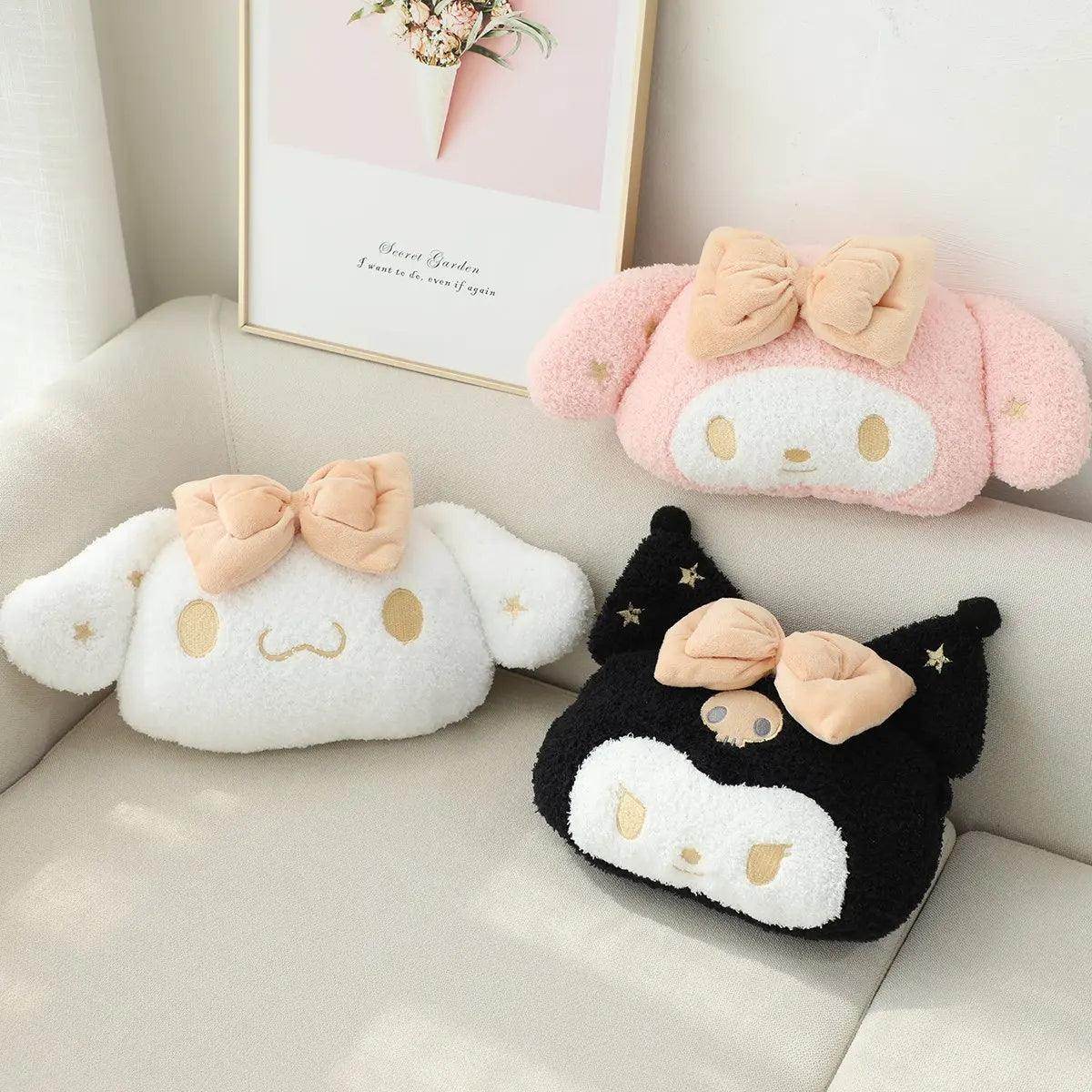 Kuromi & My Melody Soft Back Cushion - My Store