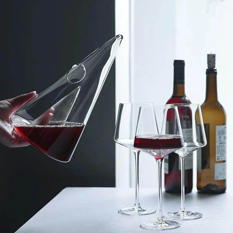 Unique Borosilicate Glass Wine Decanter - My Store
