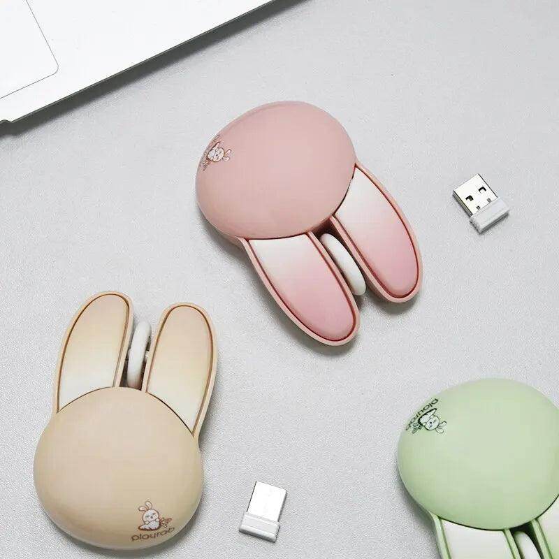 Wireless Silent Mouse, Cute Rabbit Design - My Store