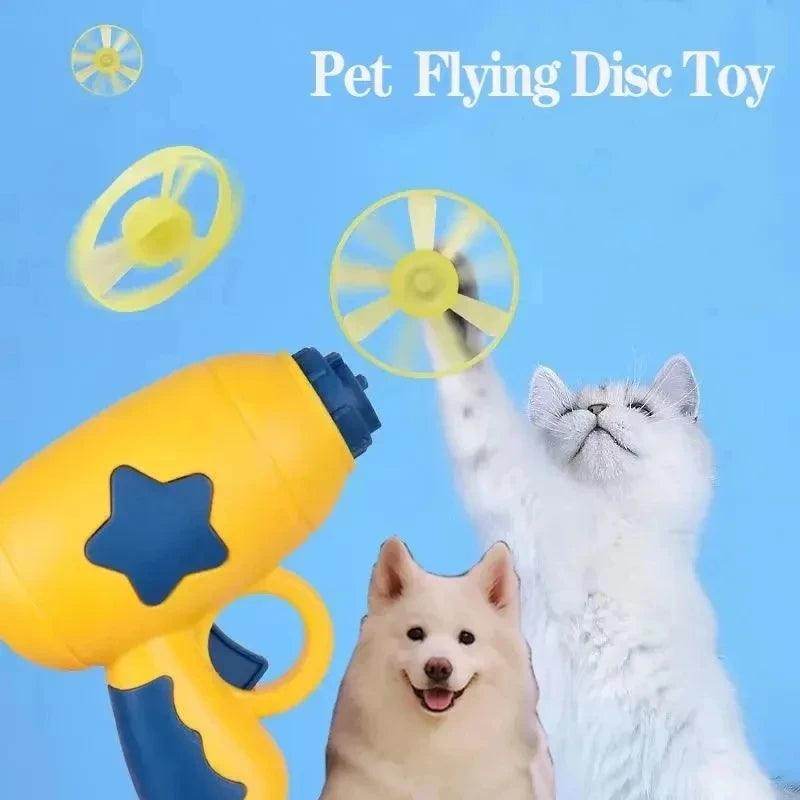 Interactive Cat Toy Launching Disc - My Store