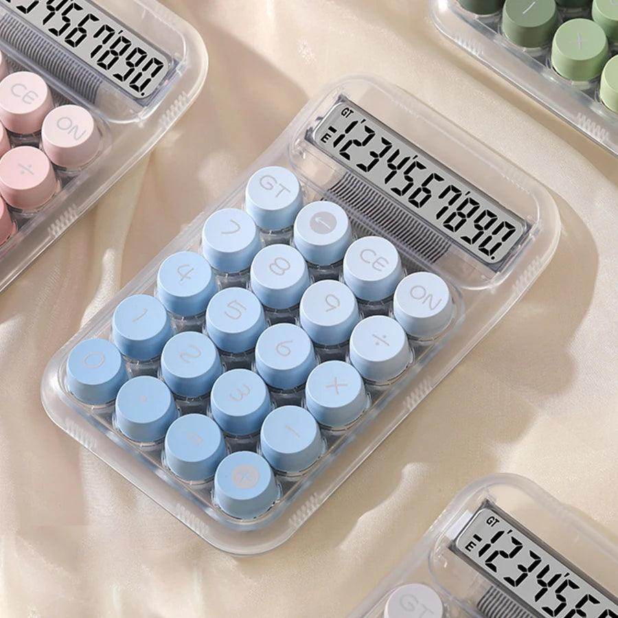 Transparent Gradient Large Button Calculator - My Store