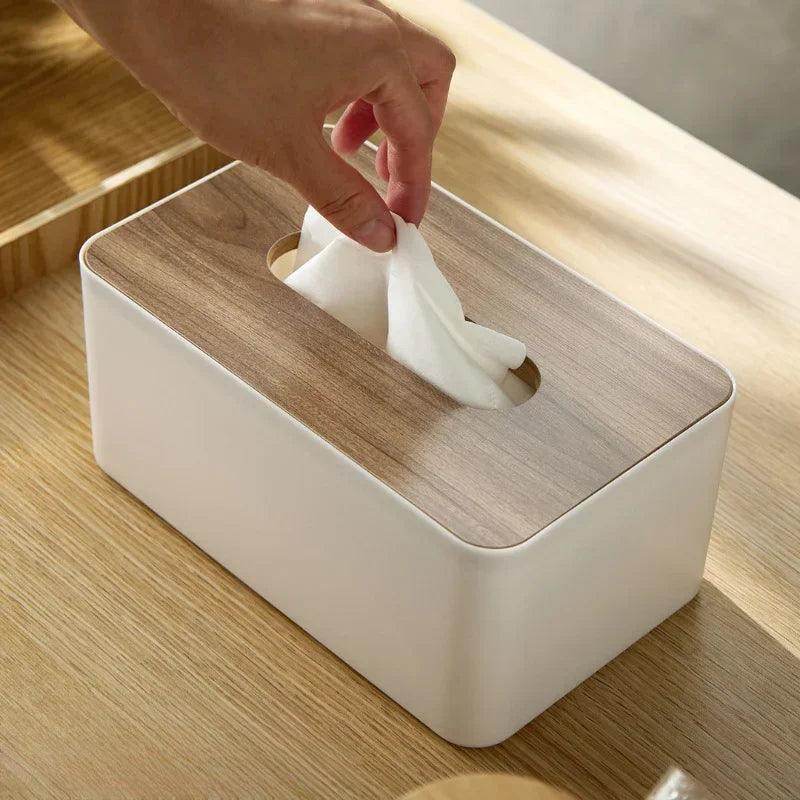 Wooden Tissue Holder - My Store