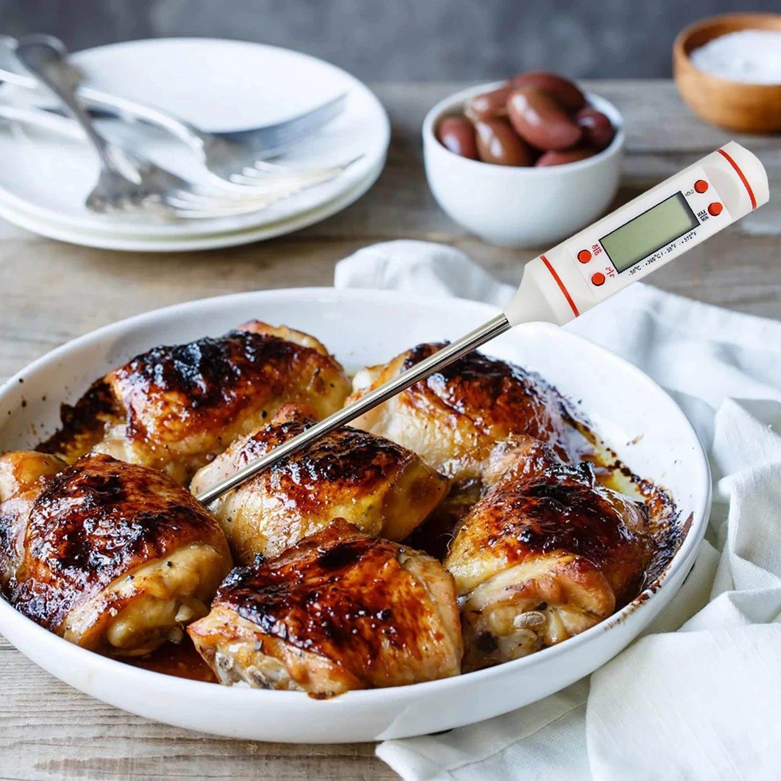 Digital Kitchen Thermometer for BBQ, Cooking, and Food Probe - My Store