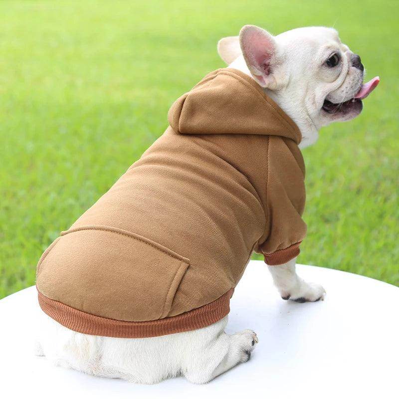 Warm Hooded Pet Sweater - My Store