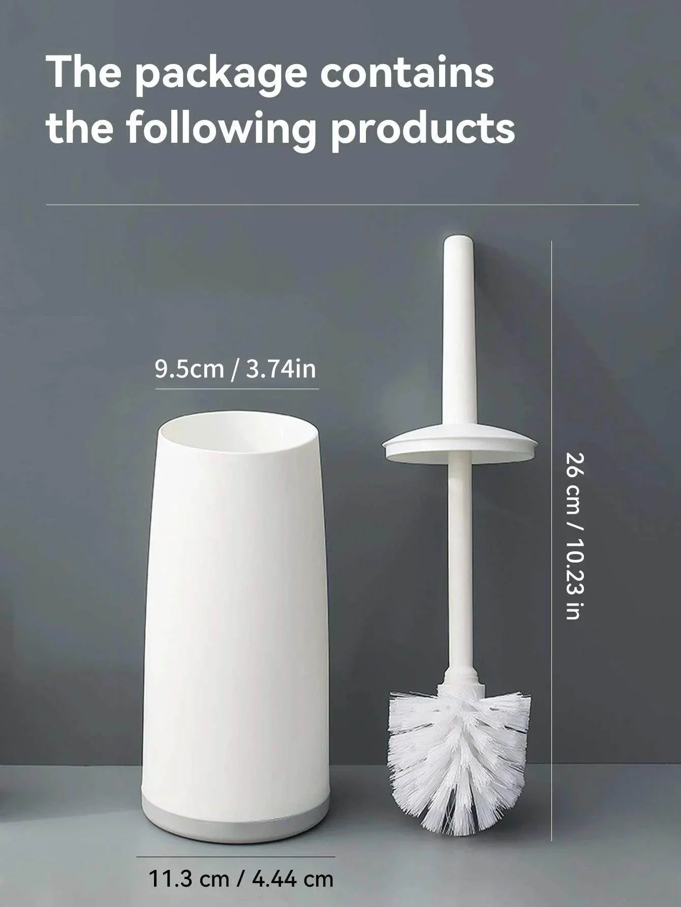 Toilet Brush with Standing Base - My Store
