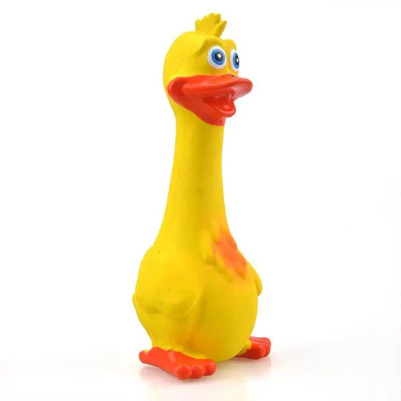 Screaming Chicken Squeaky Dog Toy - My Store