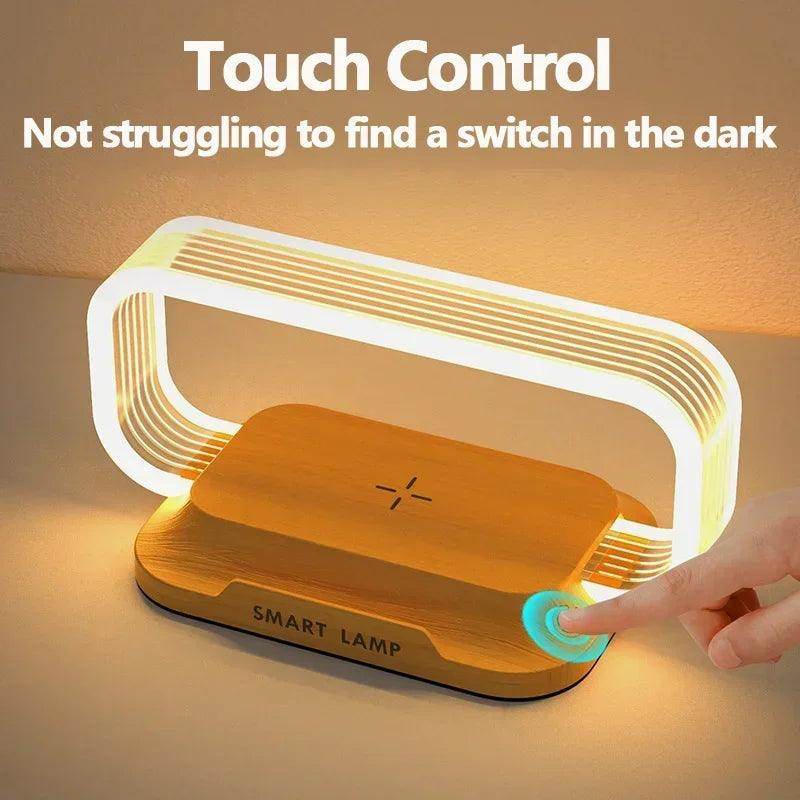 Quick Charge Wireless Charger with LED Lamp - My Store