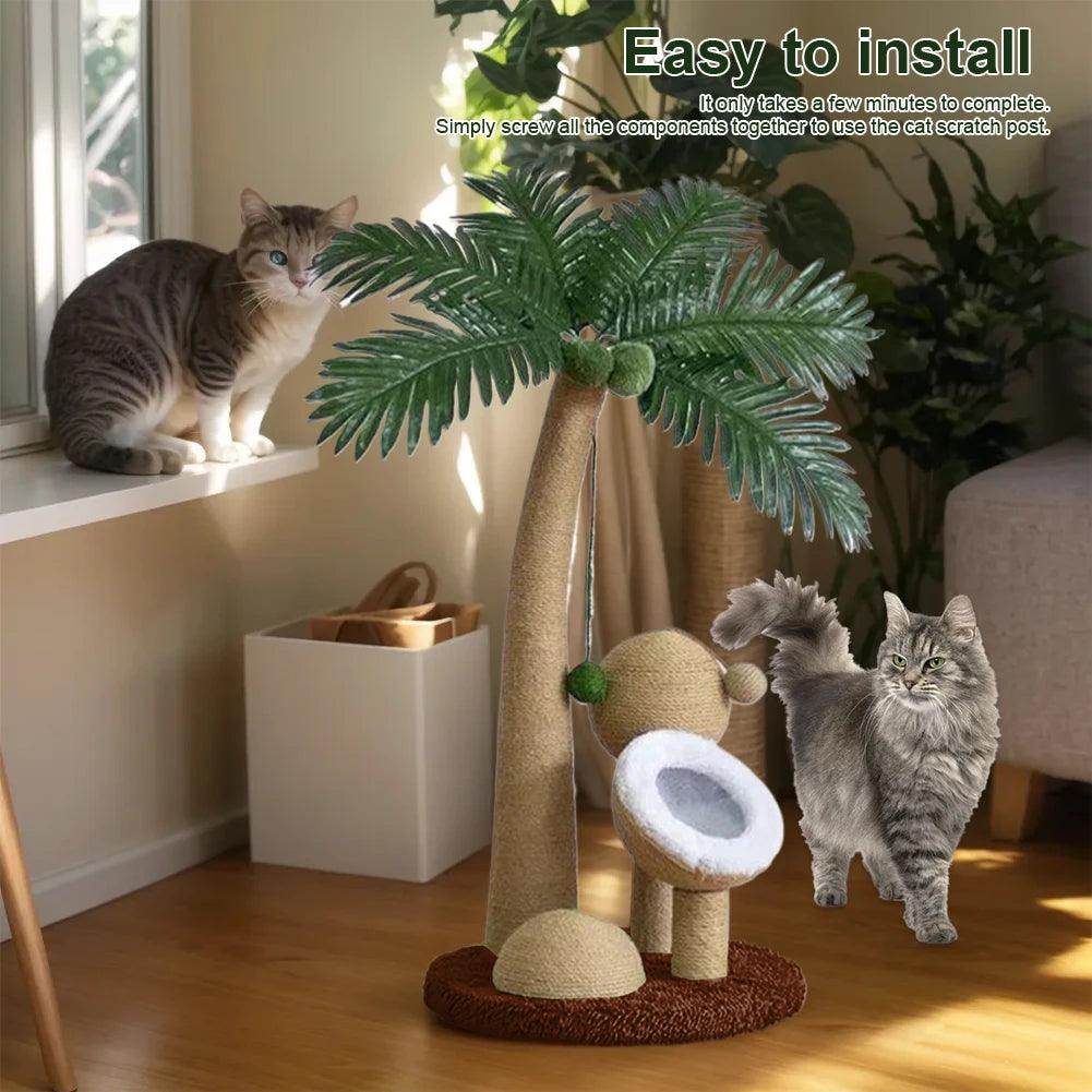 Coconut Tree Cat Scratcher - My Store