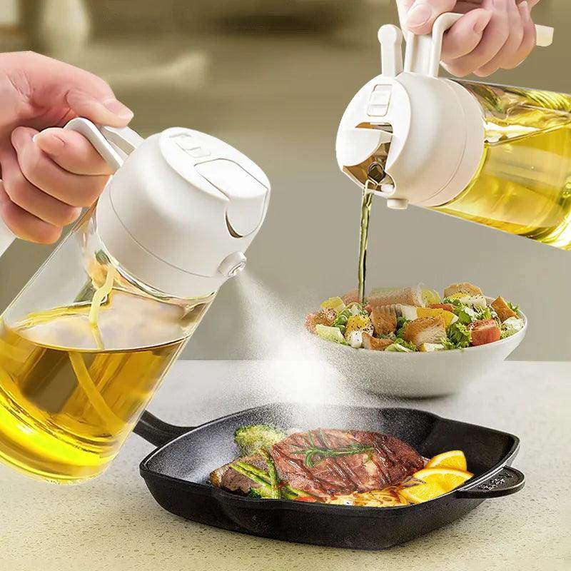 2-in-1 Oil Spray Bottle for Kitchen - My Store