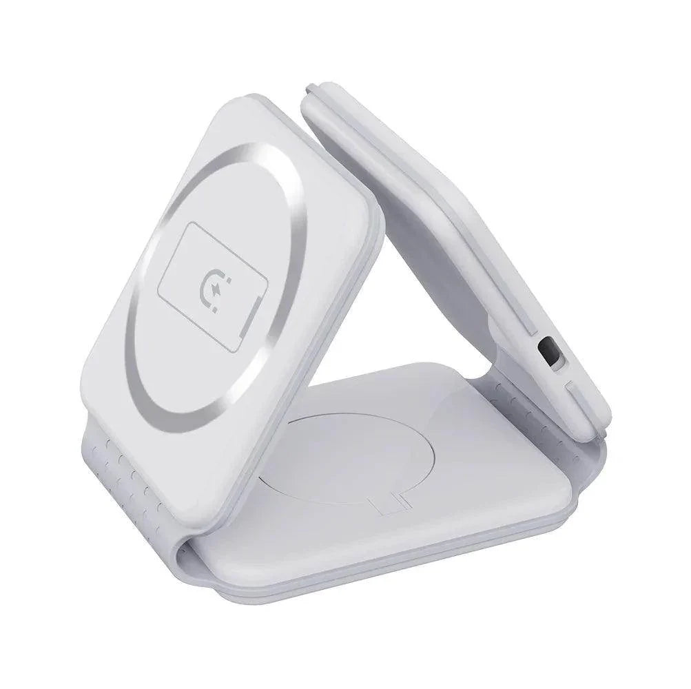 3 in 1 Wireless Charging Station for iPhone, Apple Watch, and AirPods - My Store