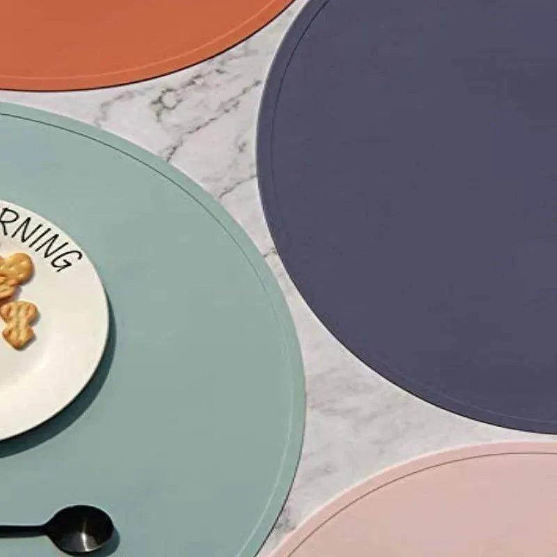 Round Silicone Placemats - My Store