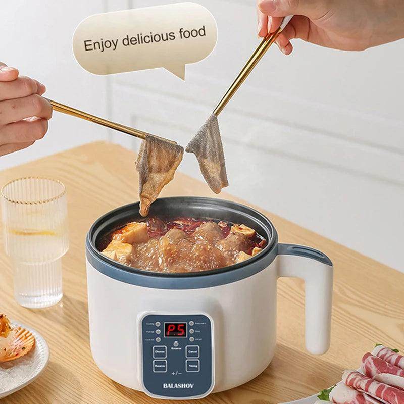 1.7L Electric Rice Cooker - Multi-Function Smart Pot for Rice, Soup, Stew, and More - My Store