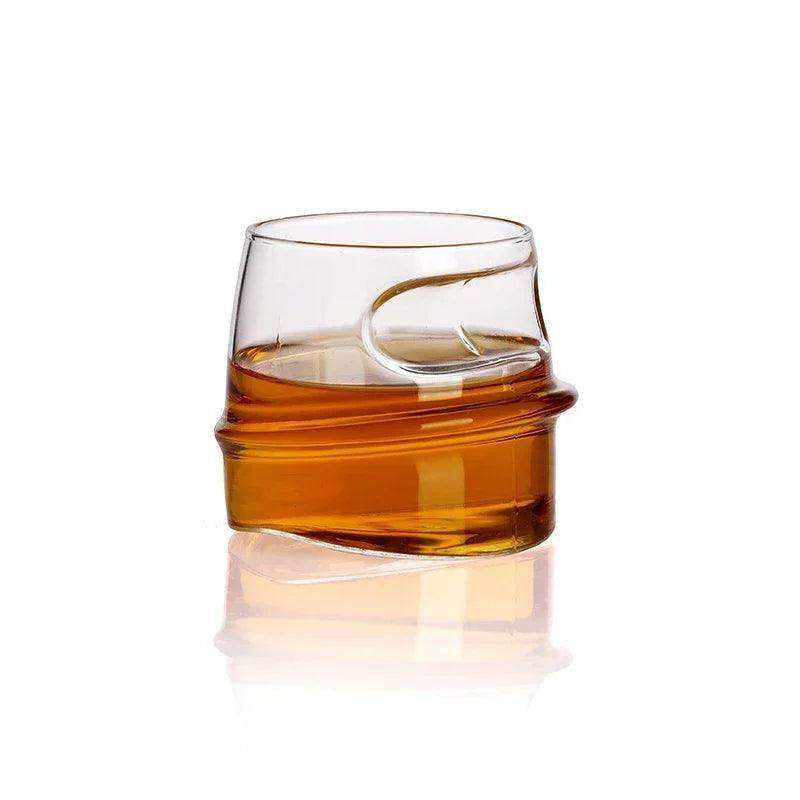 Creative Luxury Whiskey Glass with Cigar Rest - My Store