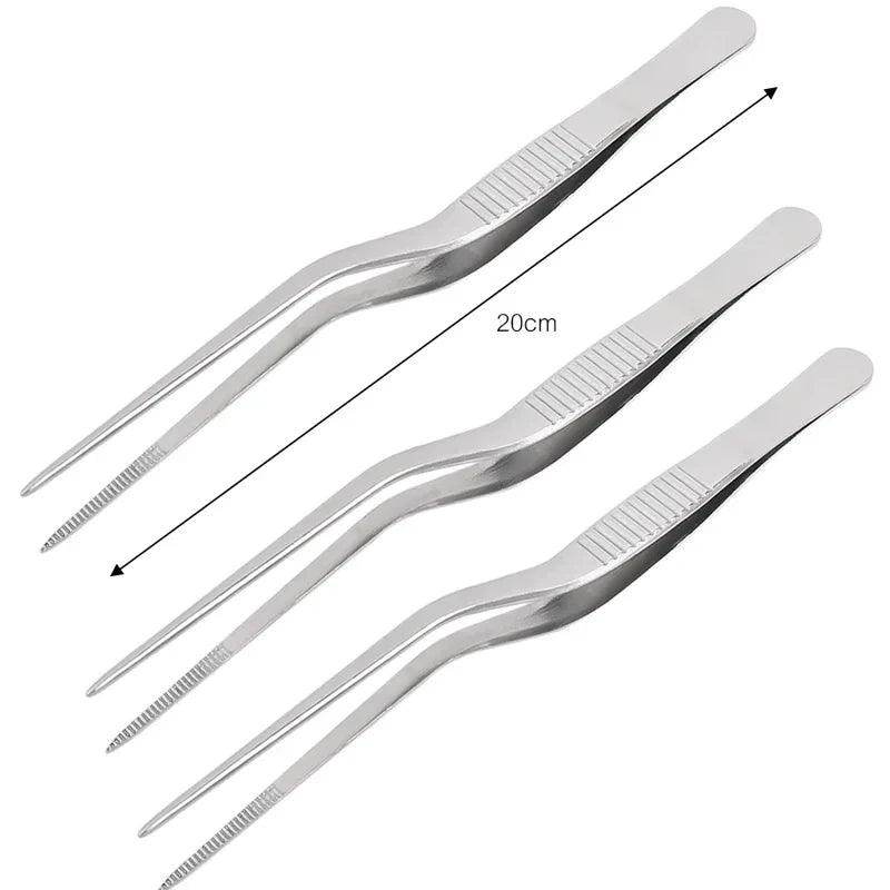 Stainless Steel Kitchen Tweezer Set - My Store