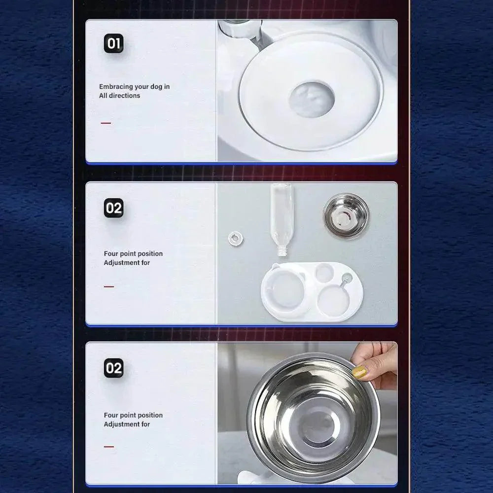 2-in-1 Cat Bowl Water Dispenser - My Store