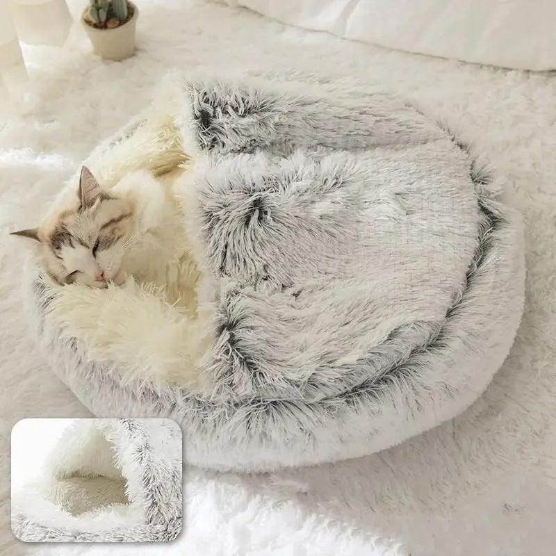 Soft Plush 2-in-1 Pet Bed - My Store