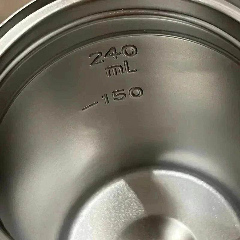 Portable Stainless Steel Coffee Thermos – 240ml - My Store