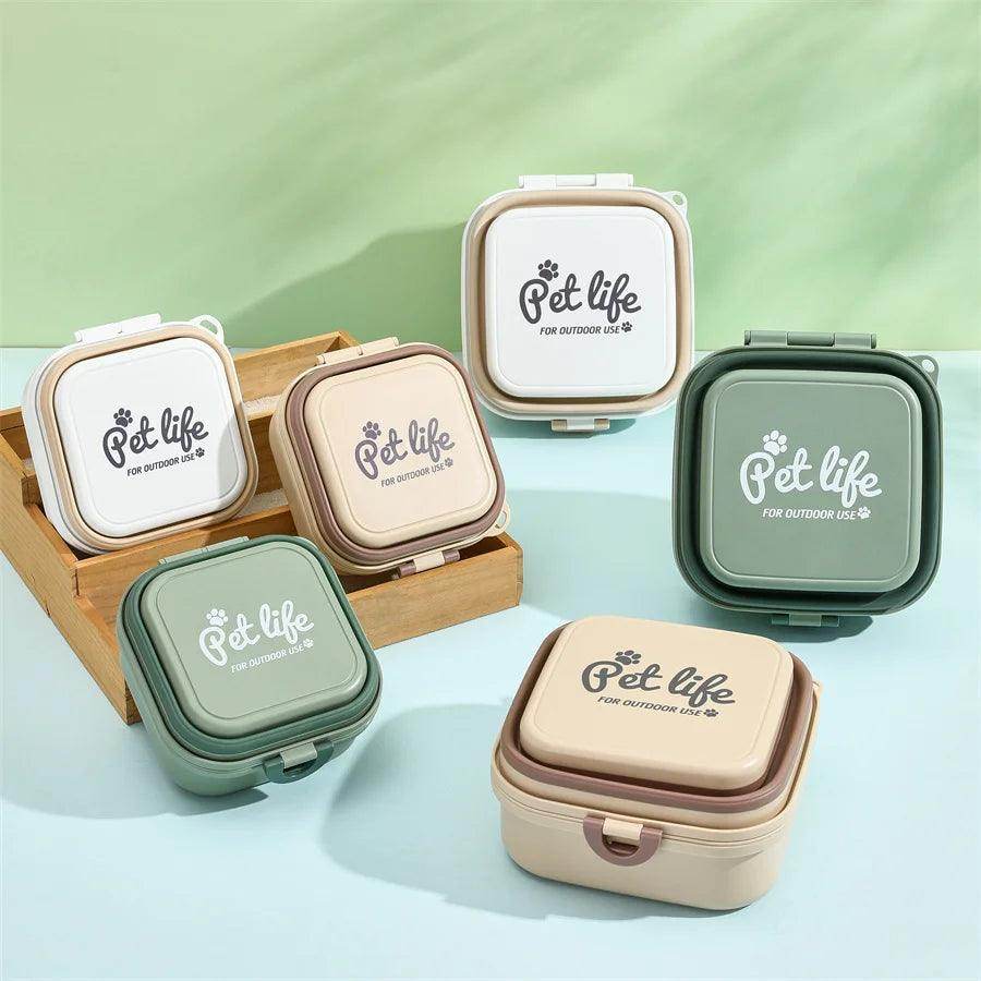 Thickened Folding Pet Bowls - My Store