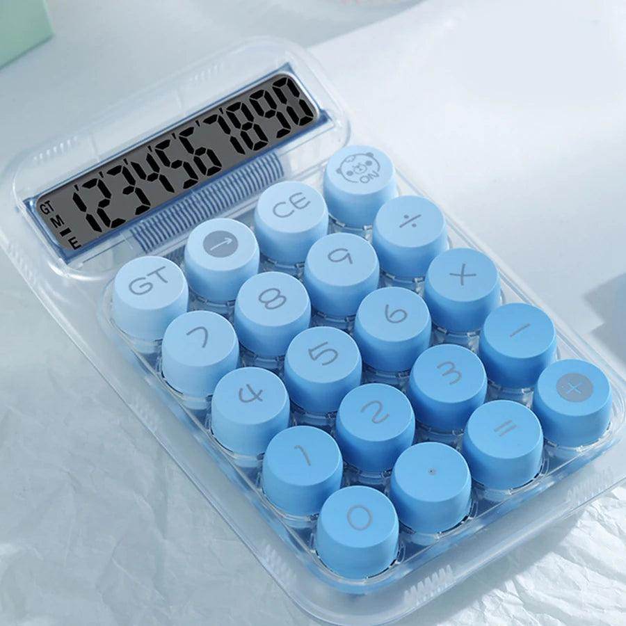 Transparent Gradient Large Button Calculator - My Store