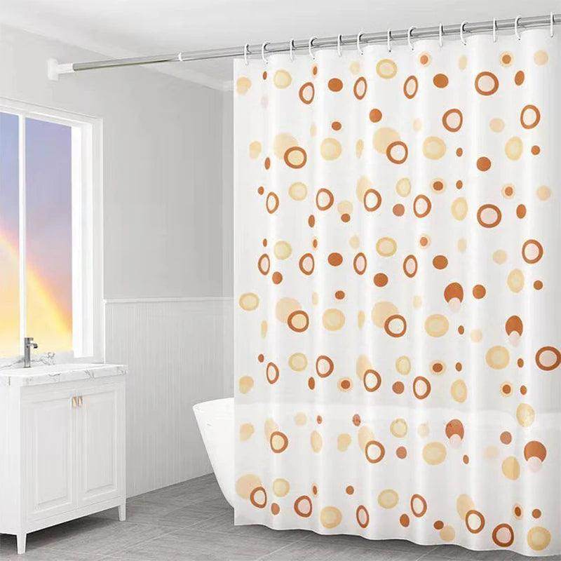 Thickened Waterproof Shower Curtain with Partition - My Store