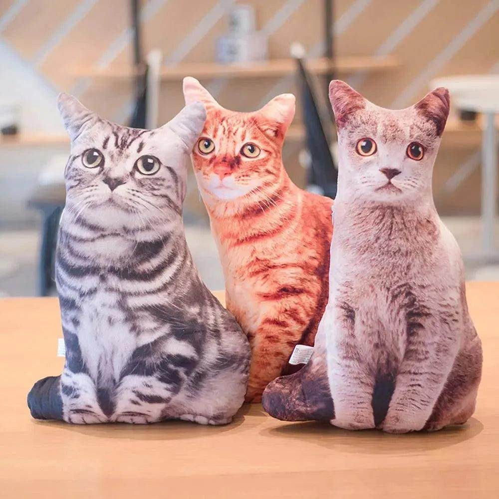 3D Cat Figure Pillow - My Store