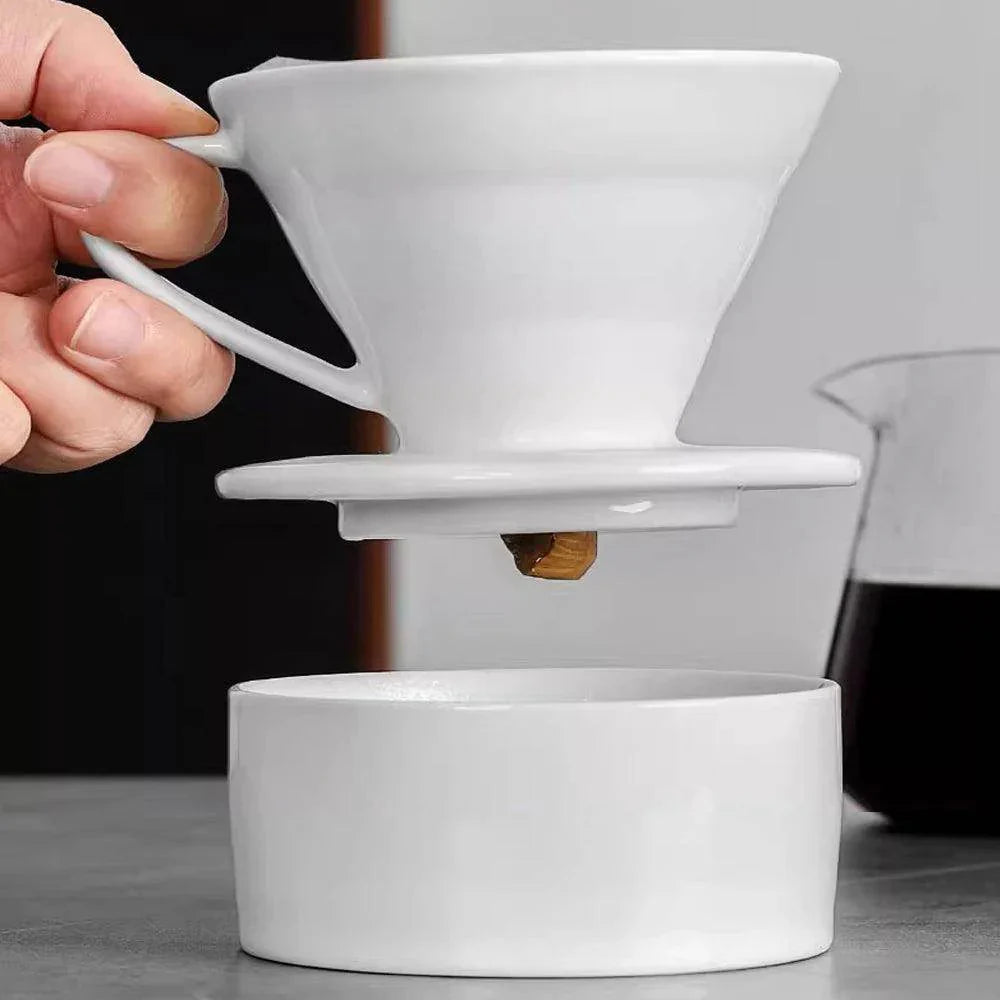 Ceramic Coffee Dripper - V Shape Pour Over Coffee Maker - My Store