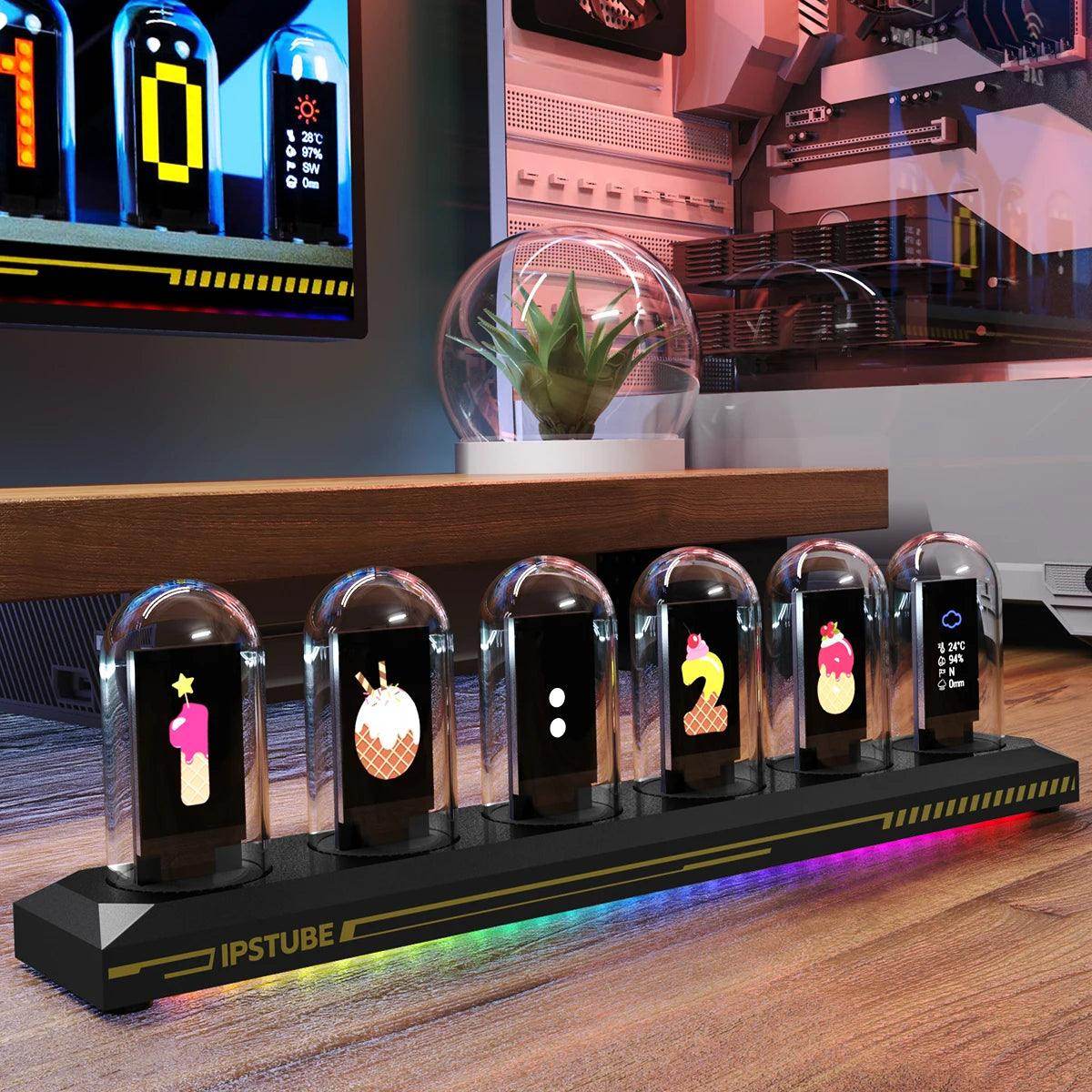 USB Powered RGB Nixie Tube Clock - My Store