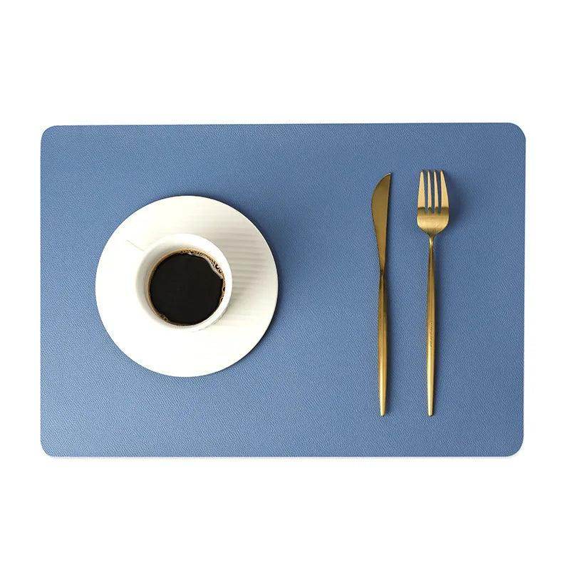 Double-Layer Leather Placemat - My Store