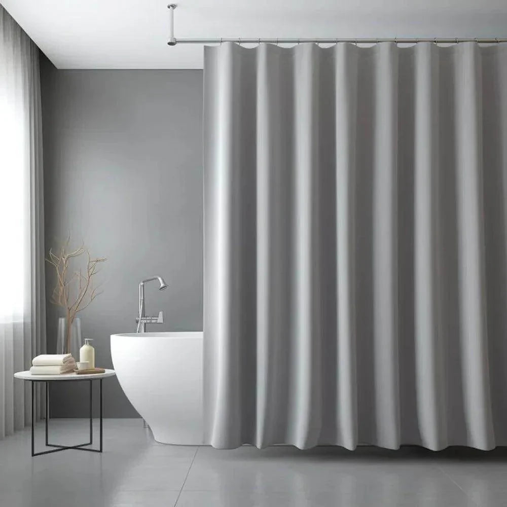Heavy Duty Fabric Shower Curtain - Waterproof & Durable - My Store
