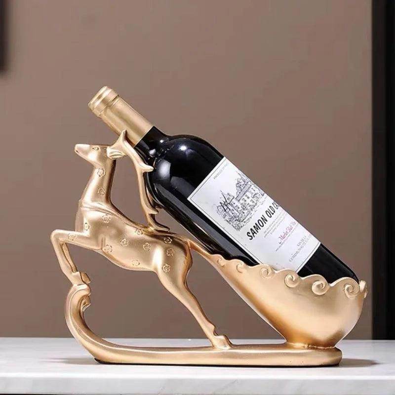 Creative Swan Wine Rack - My Store