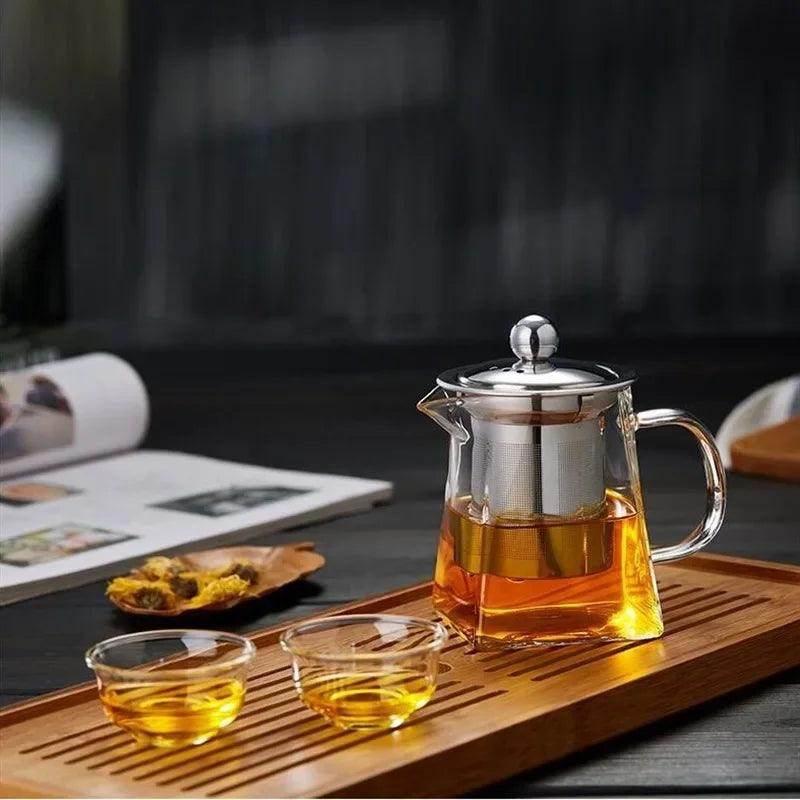 Glass Teapot with Infuser Tea Set - My Store