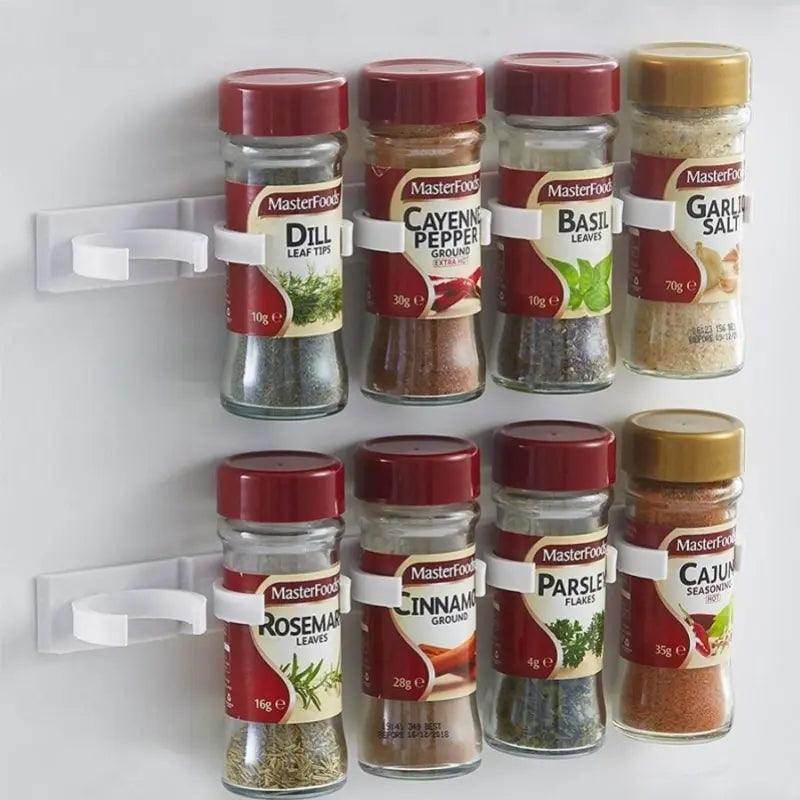 Adhesive Kitchen Jar Rack (Set of 2) - My Store