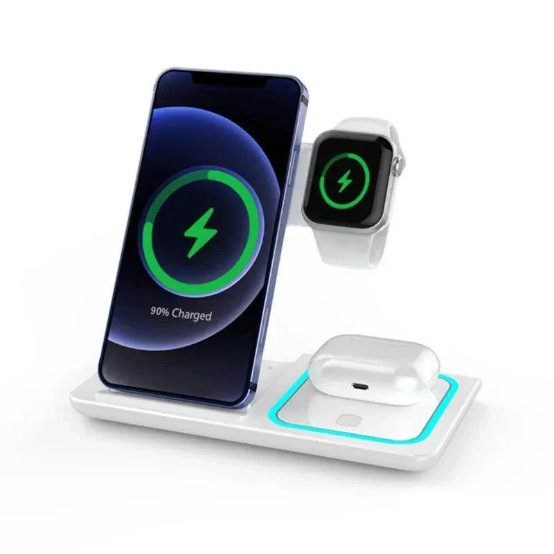 3-in-1 Foldable Wireless Charging Stand - My Store