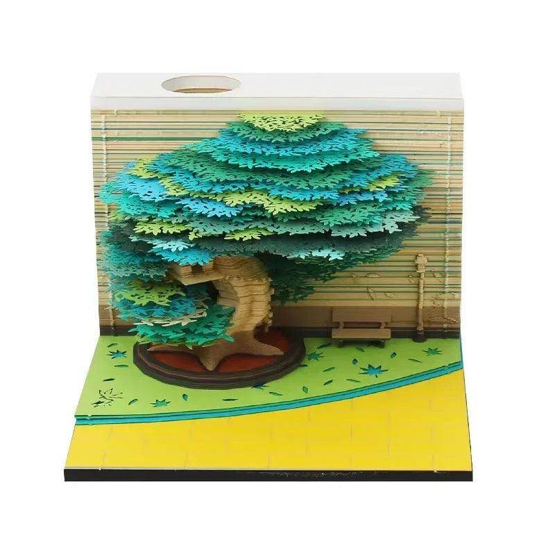 Mystical 3D Desk Calendar Pop-Up Castle - My Store