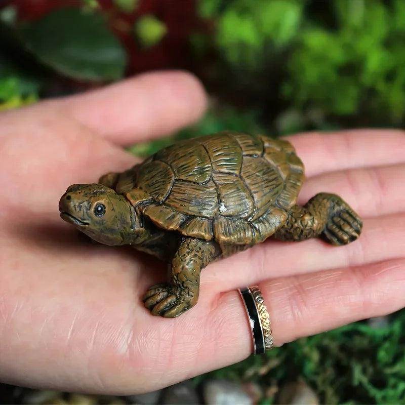 Mini Sea Turtle Resin Figurine - My Store